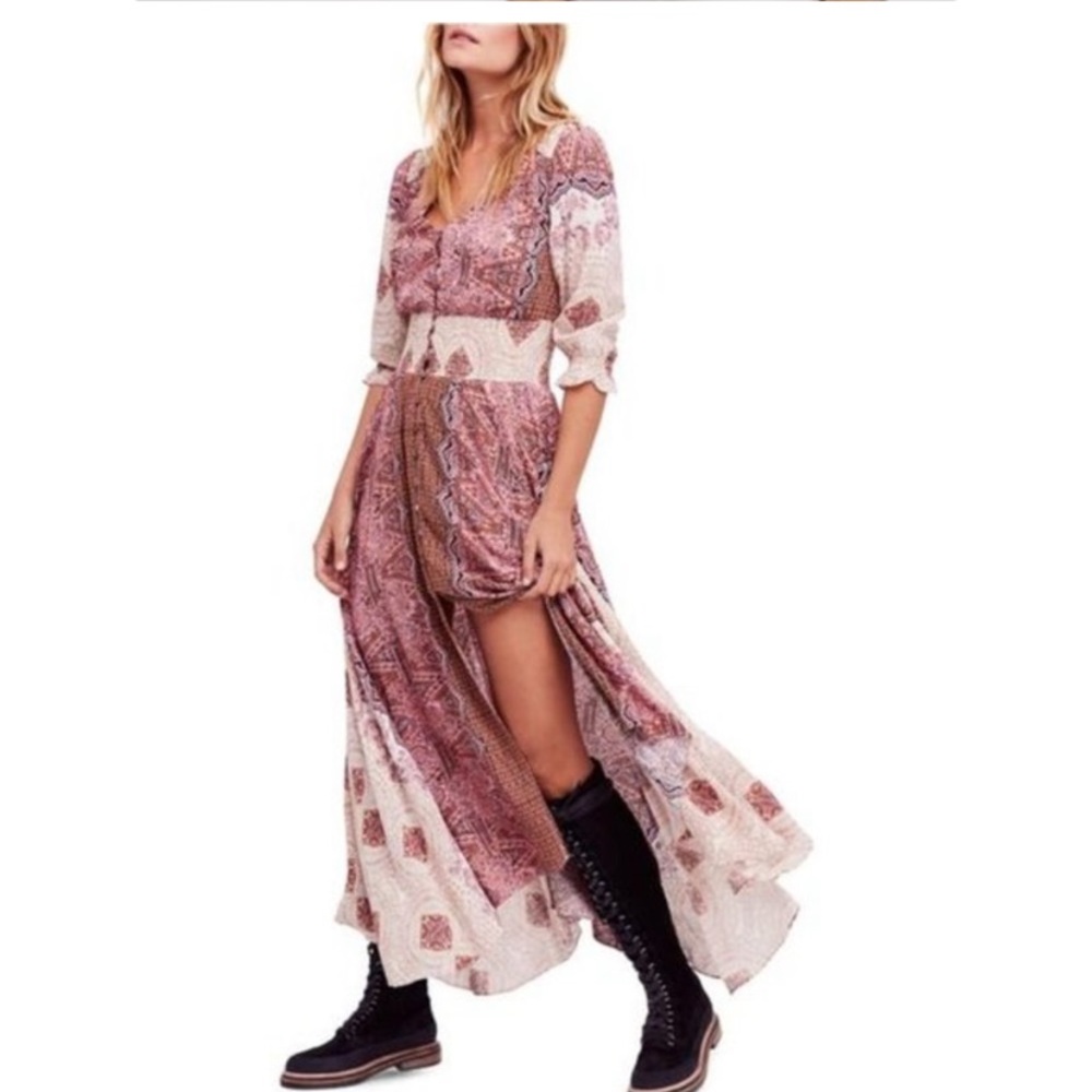 Free People Mexicali Rose Maxi Dress